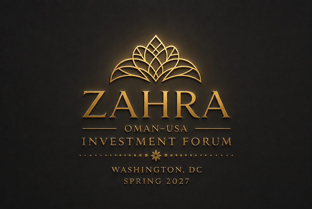 Zahra Oman–USA Investment Forum lockup